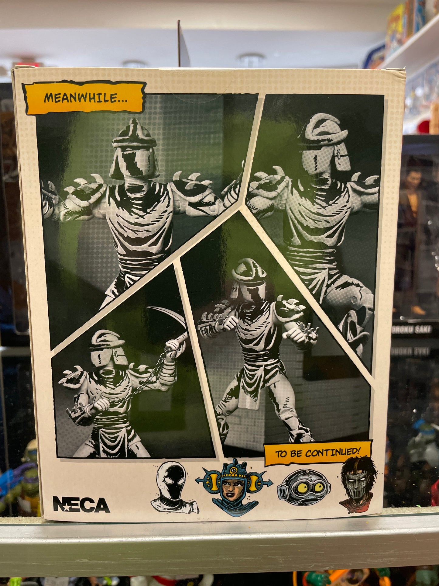 NECA TMNT Mirage Shredder signature edition no card