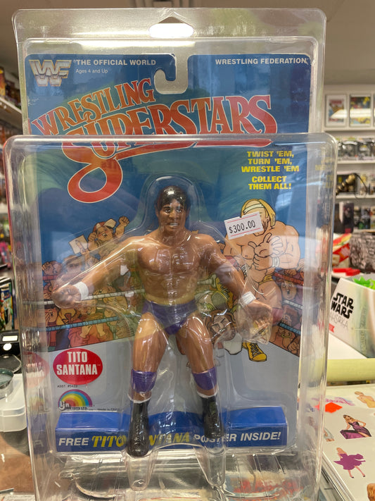 LJN Tito Santana MOC wrestler