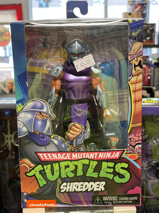 NECA Pinball Crate Teenage Mutant Ninja Turtles Toon Shredder action figure