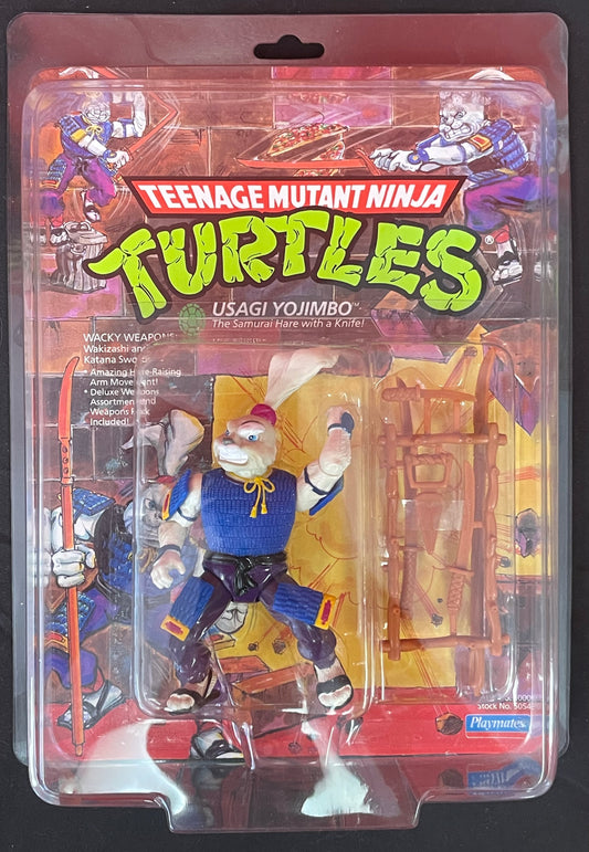 Teenage Mutant Ninja Turtles Usagi Yojimbo Unpunched vintage moc action figure