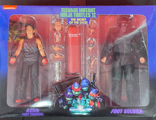 TMNT SOTO Keno / Foot Soldier 2 pack NECA action figures