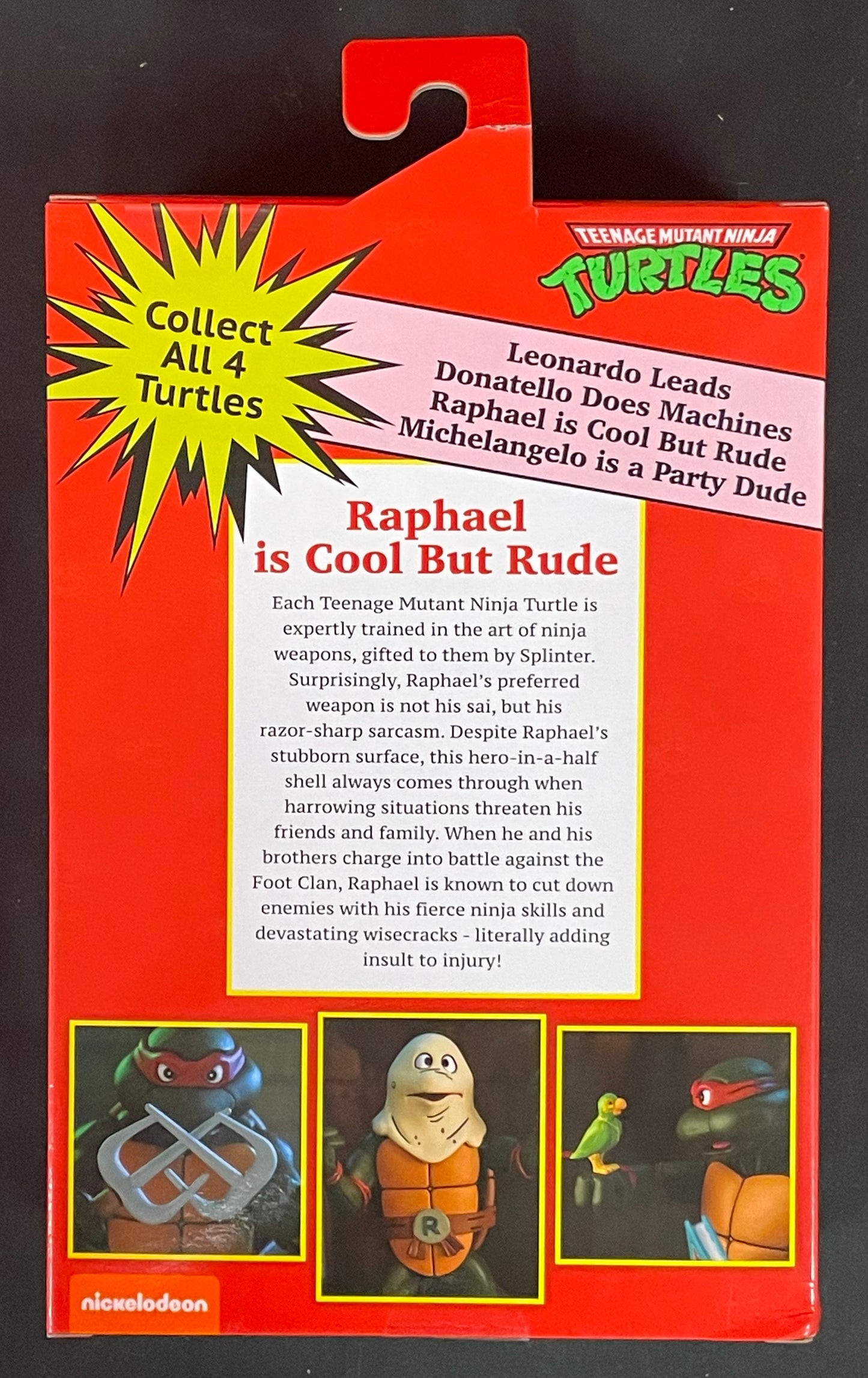 TMNT Pizza Club Raphael NECA Haul-a-thon action figure