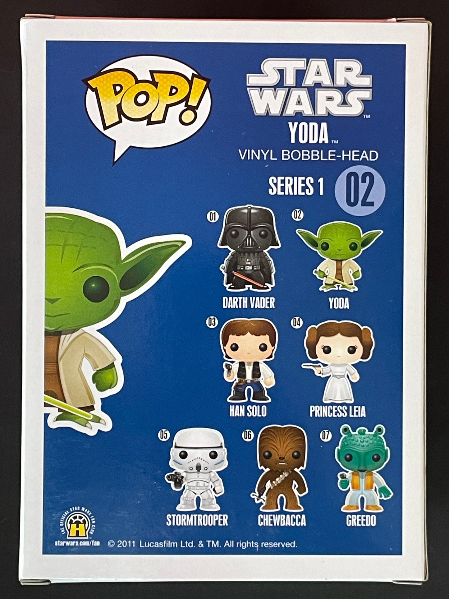 First Edition Yoda Funko Pop