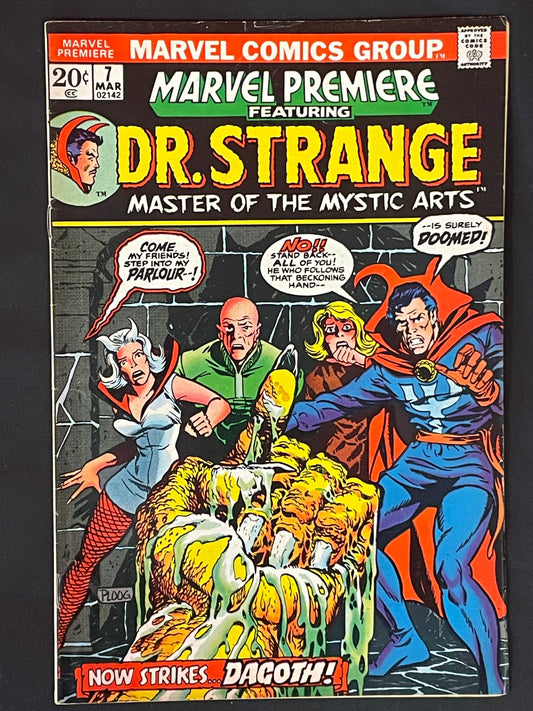 Marvel Premiere featuring Dr. Strange #7 with Production sheet pg. 17