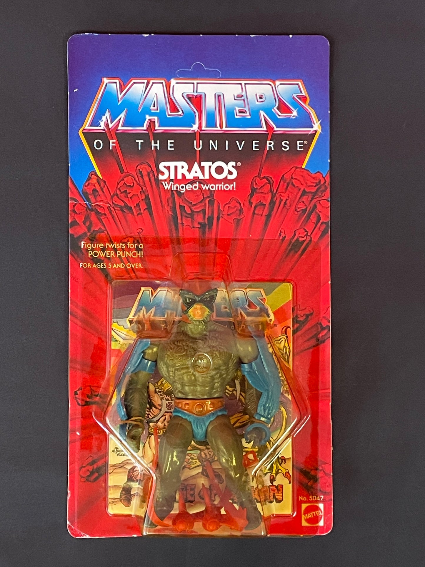 MOTU vintage Stratos Unpunched