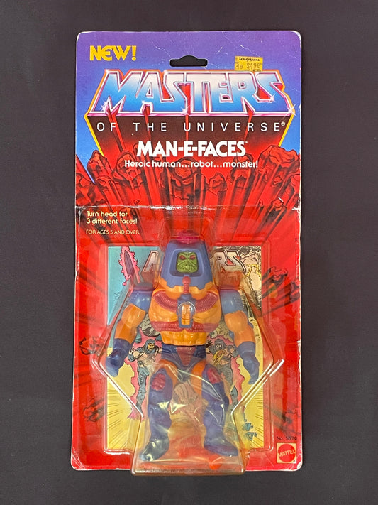 Masters of the Universe vintage Man-E-Faces