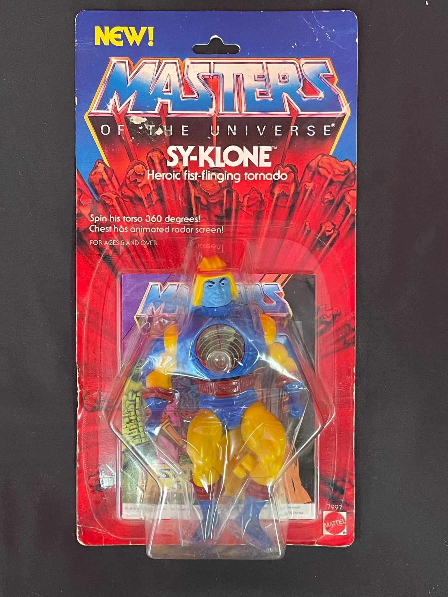 Masters of the Universe Sy-Klone vintage action figure 1984