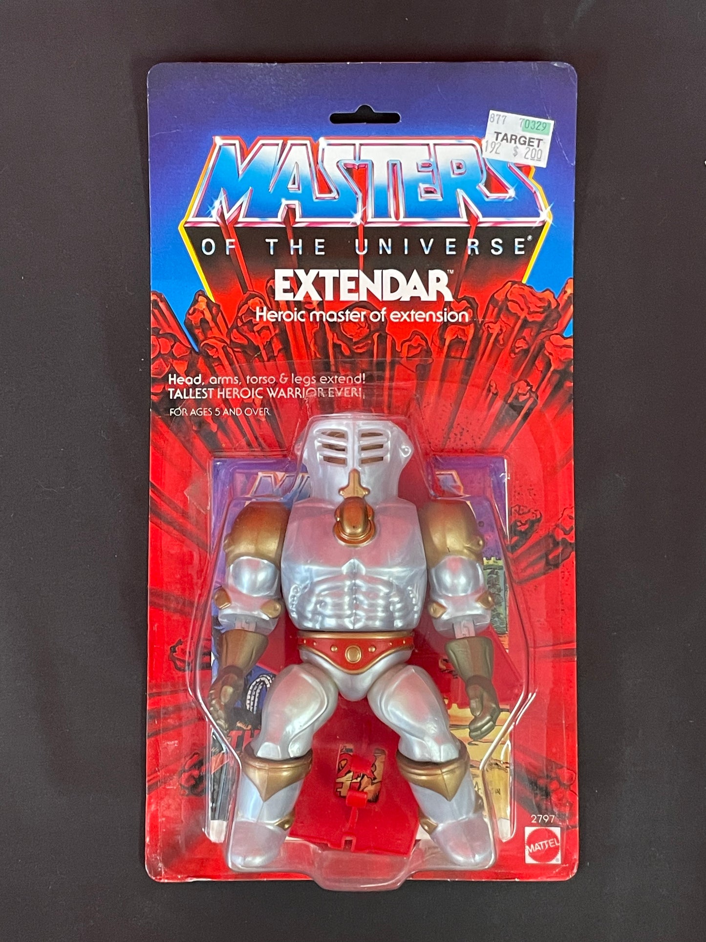 Masters of the Universe Extendar vintage action figure 1986